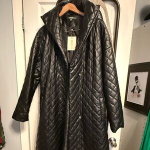 Missguided Black Quilted Puffer Jacket